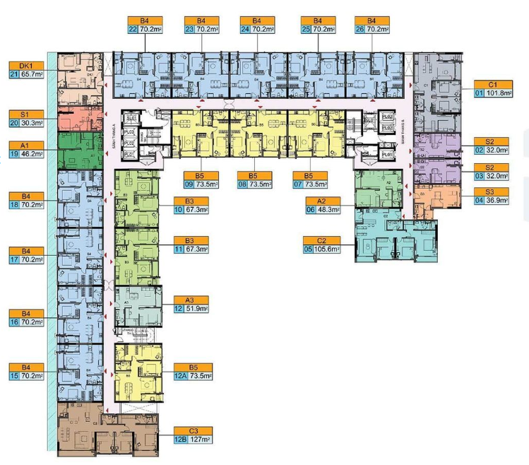 mat bang sentosa sky park hai phong