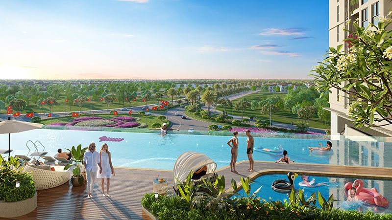 bể bơi vô cực sentosa sky park hải phòng