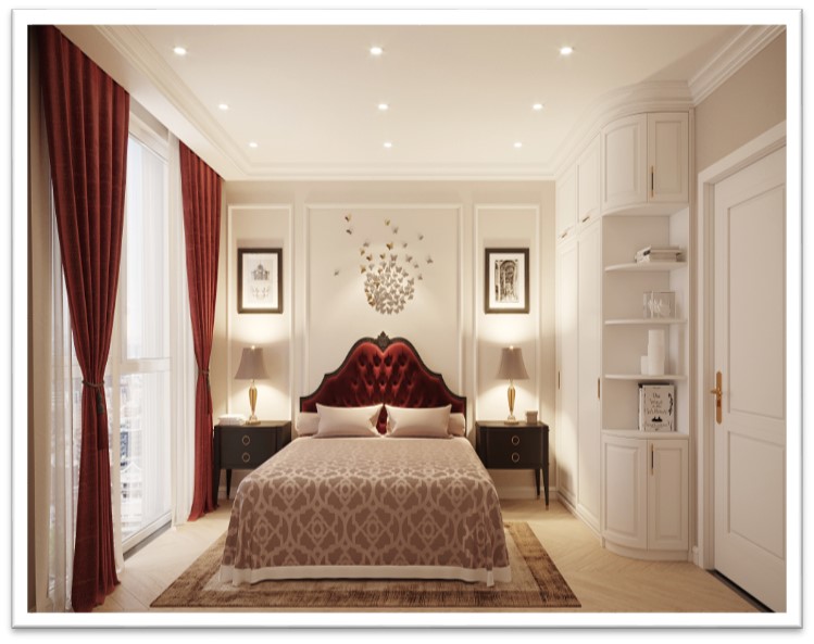 thiết kế căn hộ Sentosa sky park hải phòng