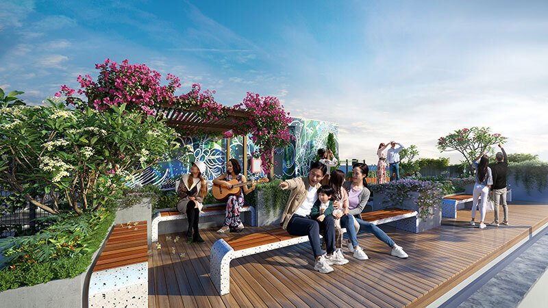 tiện ích Sentosa Sky Park hải Phòng