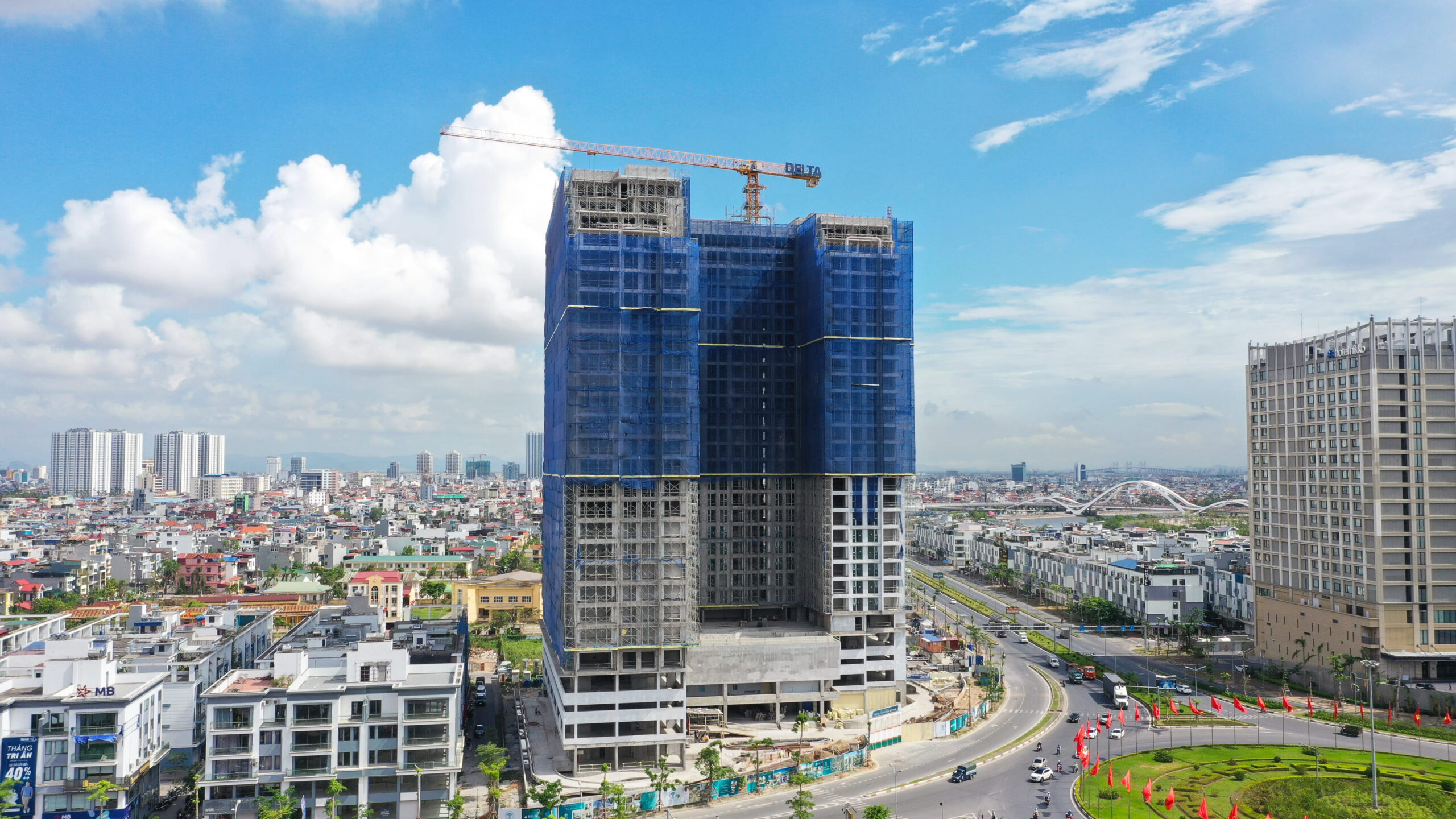 tiến độ xây dựng Sentosa Sky Park Hải Phòng